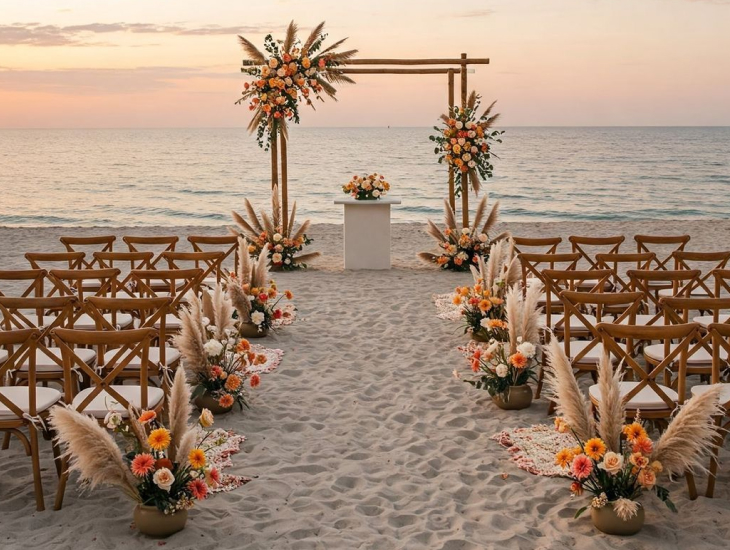 Beach Wedding Concepts — Mediterranean Style